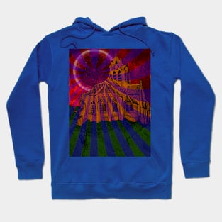 The Church at Auvers by Van Gogh (Remix by SABRE) Hoodie